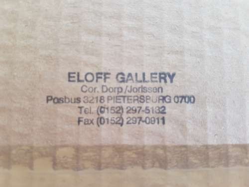 Tinus de Jongh Framed Print.  Voortrekker Uitspan in die Berge/ Camp in the Mountains