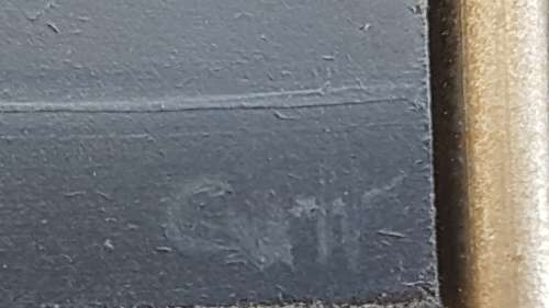 Cecilia van Heerden. Cloud Study . Exquisite Minature Oil with Chrome Frame!