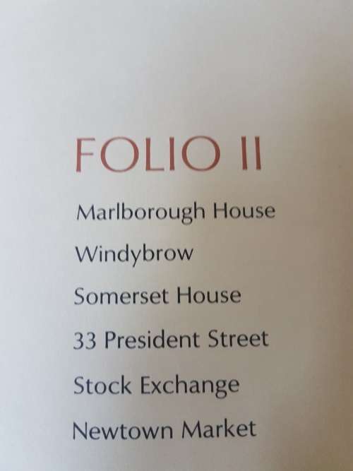 Philip Bawcombe.  Johannesburg. 12 MINT signed prints. 2 White Folios. Edition limited to 500.