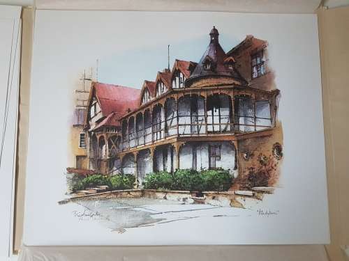 Philip Bawcombe.  Johannesburg. 12 MINT signed prints. 2 White Folios. Edition limited to 500.