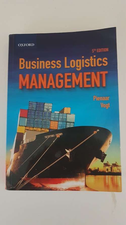 Business Logistics Management. 5th ( Fifth )  Edition. By Pienaar and Vogt.  BRAND NEW.