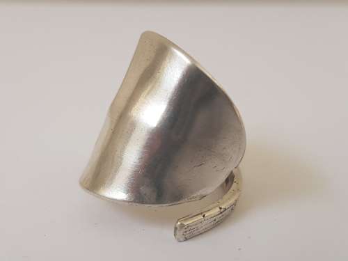 Spoon Ring.  Solid Silver. Marked. 5  grammes.