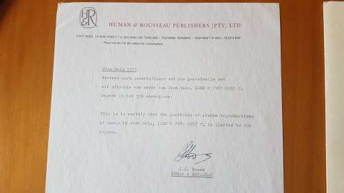 Jean Welz.  Resting Model. HAND SIGNED LIMITED EDITION PRINT. HAND NUMBERED 166/300.