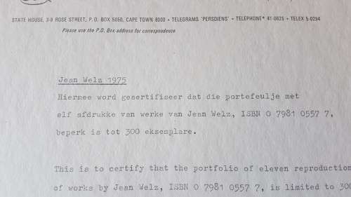 Jean Welz.  Resting Model. HAND SIGNED LIMITED EDITION PRINT. HAND NUMBERED 166/300.