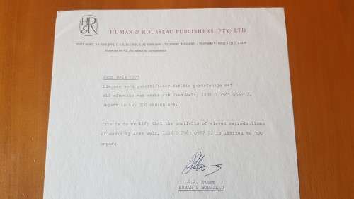 Jean Welz.  Resting Model. HAND SIGNED LIMITED EDITION PRINT. HAND NUMBERED 166/300.