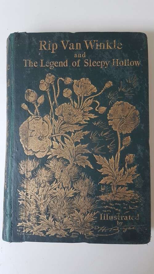 Rip van Winkle and The Legend of Sleepy Hollow. 1893! With 53 illustrations by George H. Boughton