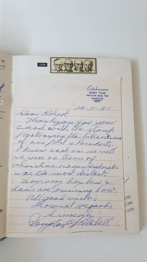 Douglas Mitchell. Signed by Douglas Mitchell, author, and 3 State Presidents. By Terry Wilks.