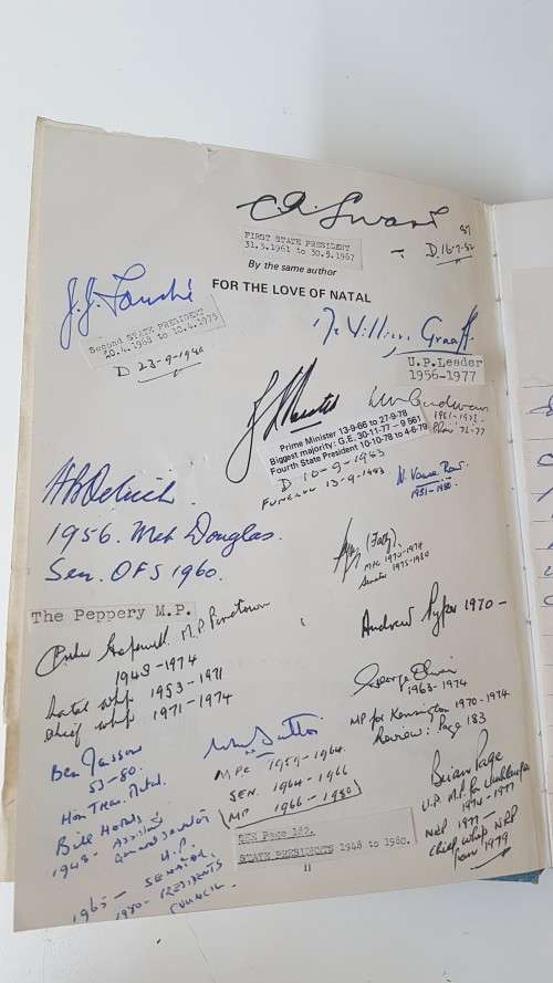 Douglas Mitchell. Signed by Douglas Mitchell, author, and 3 State Presidents. By Terry Wilks.