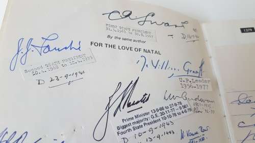 Douglas Mitchell. Signed by Douglas Mitchell, author, and 3 State Presidents. By Terry Wilks.