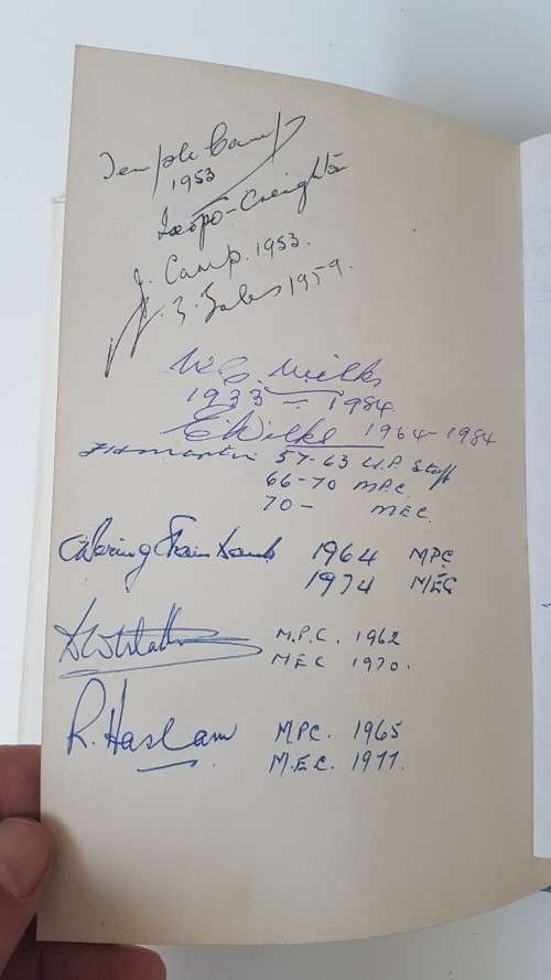 Douglas Mitchell. Signed by Douglas Mitchell, author, and 3 State Presidents. By Terry Wilks.