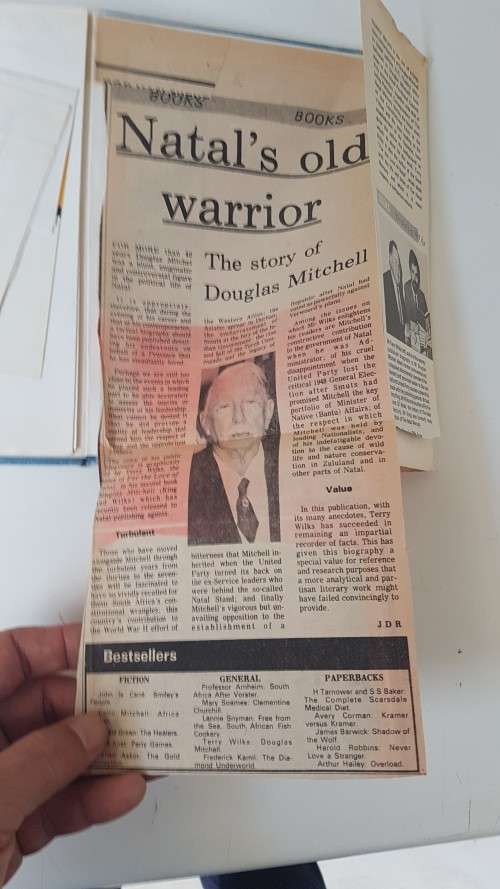 Douglas Mitchell. Signed by Douglas Mitchell, author, and 3 State Presidents. By Terry Wilks.