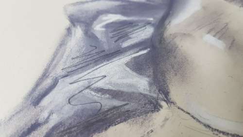 Robert Broadley ( 1908-1988 )  Nude Pastel, Watercolour and Pencil Original on Paper SIGNED, DATE