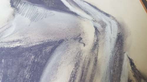 Robert Broadley ( 1908-1988 )  Nude Pastel, Watercolour and Pencil Original on Paper SIGNED, DATE