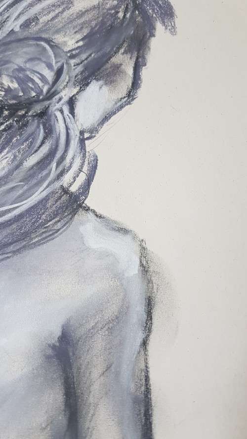 Robert Broadley ( 1908-1988 )  Nude Pastel, Watercolour and Pencil Original on Paper SIGNED, DATE