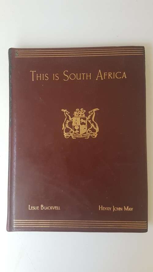 This Is South Africa. Full Leather Signed Presentation Copy to Prime Minister Jan Smuts.