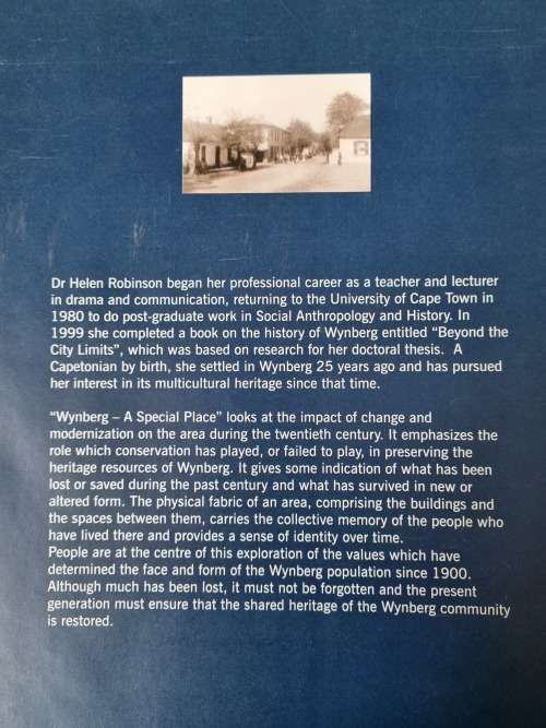 Wynberg. A Special Place by Helen Robinson.