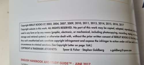 BRAND NEW. English Handbook and Study Guide. NEW. By Beryl Lutrin. Now includes Teacher`s Guide.