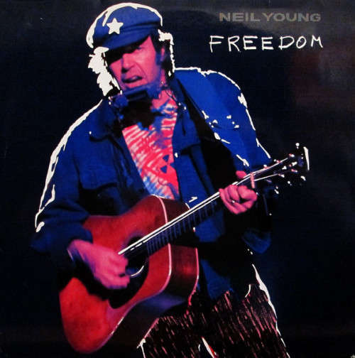 Neil Young Freedom LP. 1989 German Release on Reprise WX 257