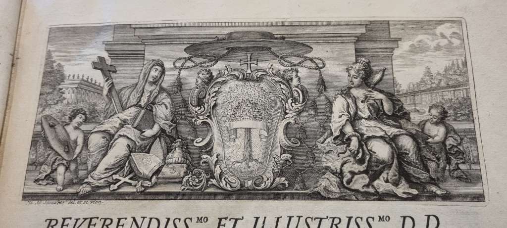 1735 published in Venice! Book on Augustinian. Elephant folio. RESTORED WITH REAL VELLUM!!