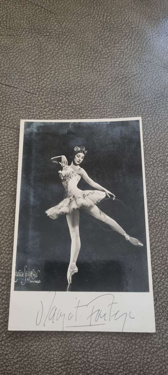 Margot Fonteyn  Hand Signed Photograph. Most famous ballerina ever!