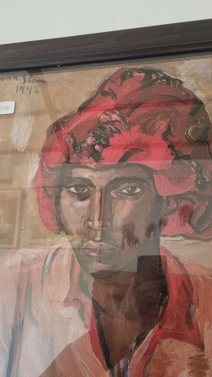 IRMA STERN RARE exhibition poster framed Expressions of a  Journey.