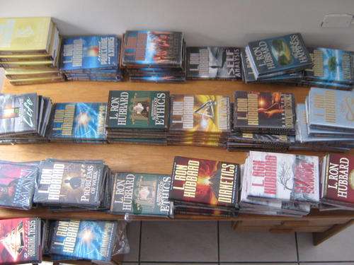 NEW! HUGE BOX 19 X SCIENTOLOGY BOOKS  L. Ron Hubbard.BRAND NEW AND most  IN SHRINKWRAP!