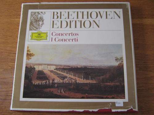 Beethoven : The Complete Concertos   6 LP BOX SET ex. condition.