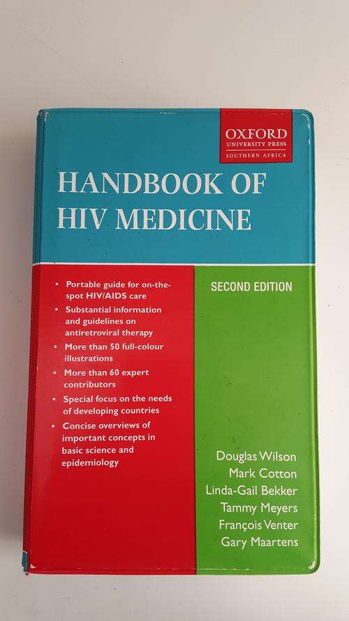 Handbook of HIV Medicine. NEW. By Douglas Wilson, Mark Cotton et al. Oxford University Press.
