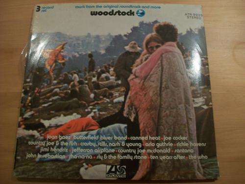 Woodstock 3 LP set. Atlantic ATR 9999 Stereo.