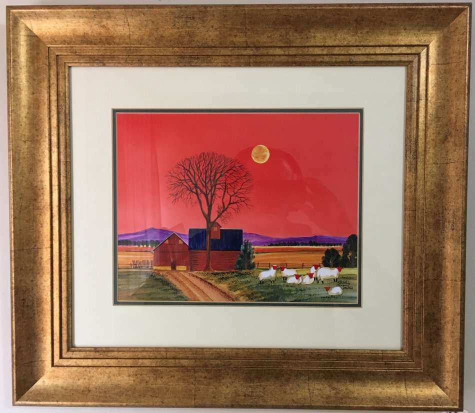 *SALE* Shirley Ginger. (x2) (55cm x 50cm)