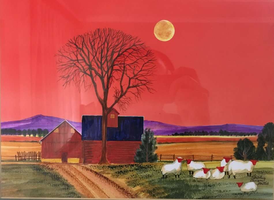 *SALE* Shirley Ginger. (x2) (55cm x 50cm)