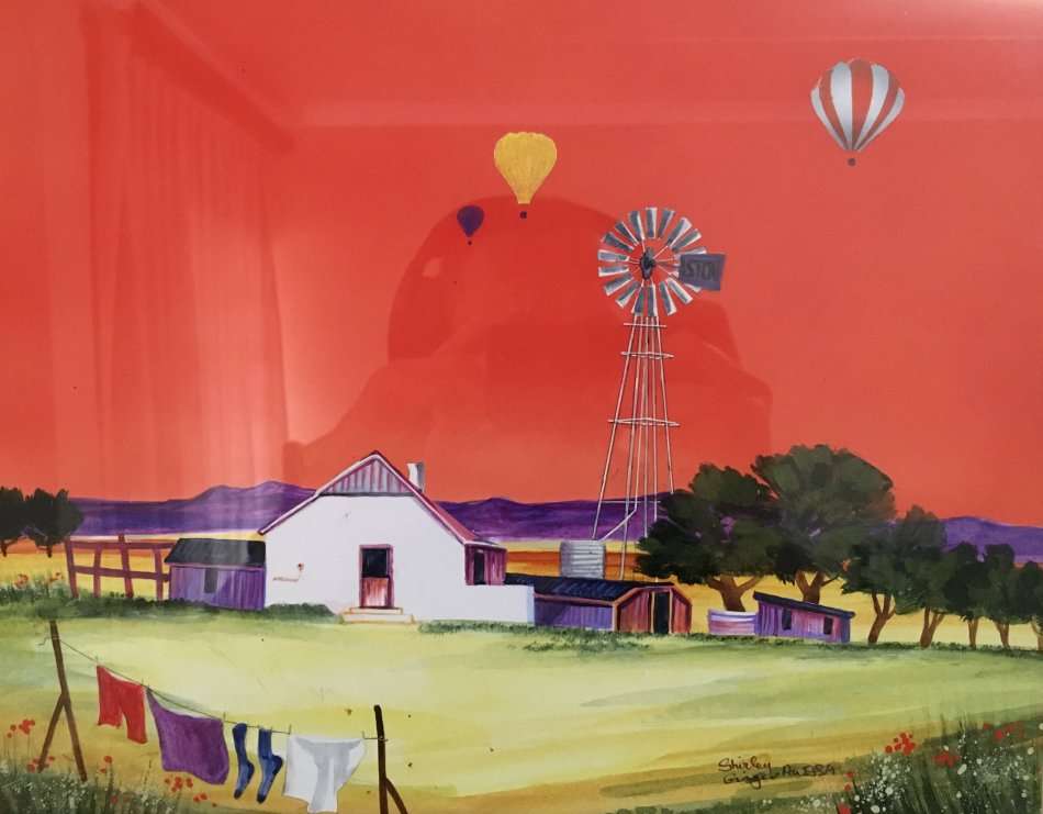 *SALE* Shirley Ginger. (x2) (55cm x 50cm)