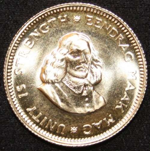 GOLD. R.S.A. R1. (1966) (24 hour Auction)