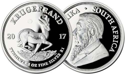 2017 PROOF | SILVER KRUGERRAND | 50th MINT MARK