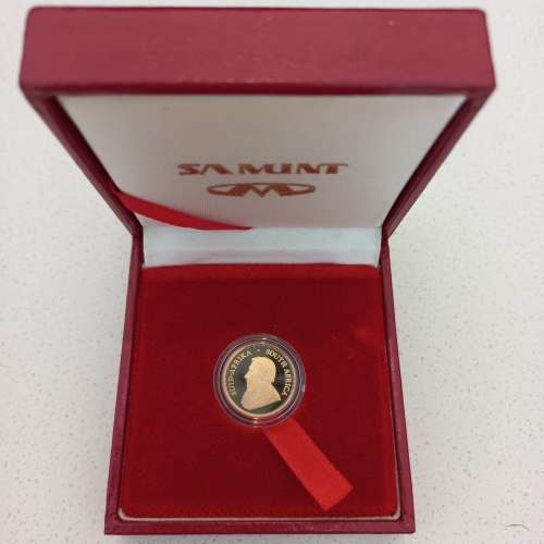 PROOF GOLD KRUGERRAND | 1/10th | CAPSULE + S.A.M BOX | 2011