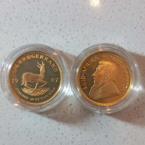 *SALE* PROOF GOLD KRUGERRAND | 1/4oz | CAPSULE | 1987