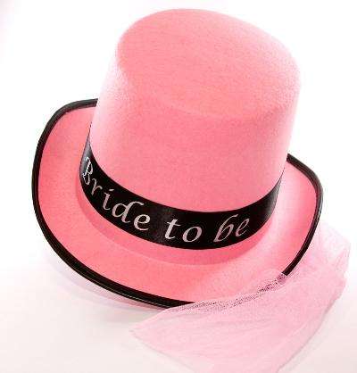Bride To Be Top Hat