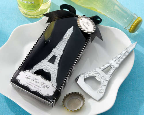 Kate Aspen - Wedding Favour - La Tour Eiffel - Chrome Bottle Opener