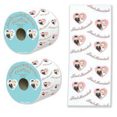 Wedding Reception - Traditional Fun and Funky Toilet Roll (2 Pack)