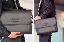 Best Pop Bag Brand Polo Men Genuine Leather Messenger Bags Man's Business Bags