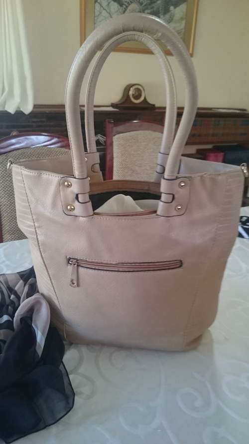 Handbag guess beige