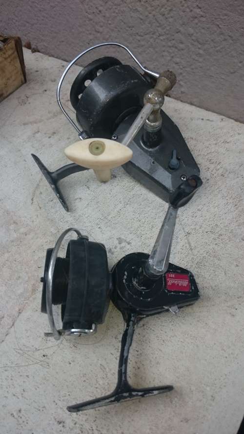 #Fishing Reels x 2, olympic Japan and Mitchells#