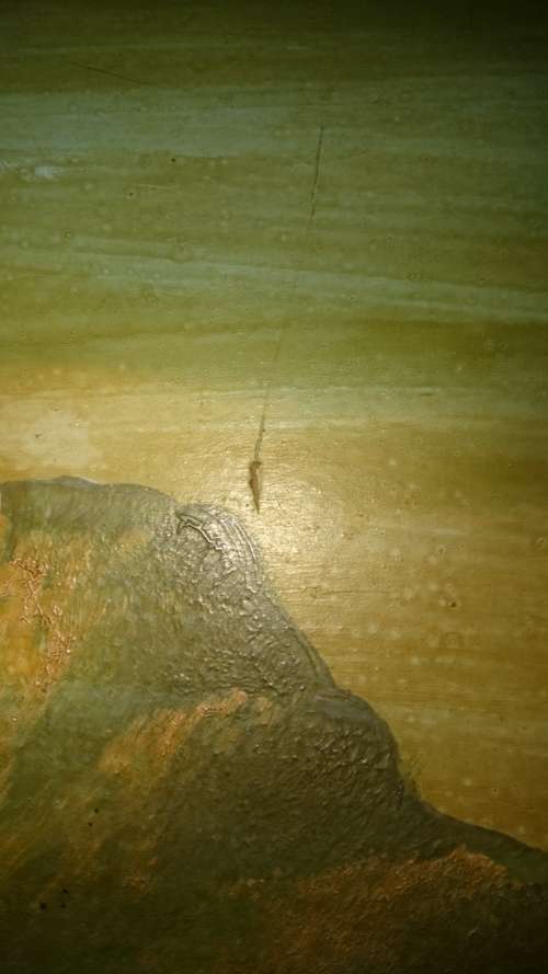 #Oil painting landscape by L.Gibson#