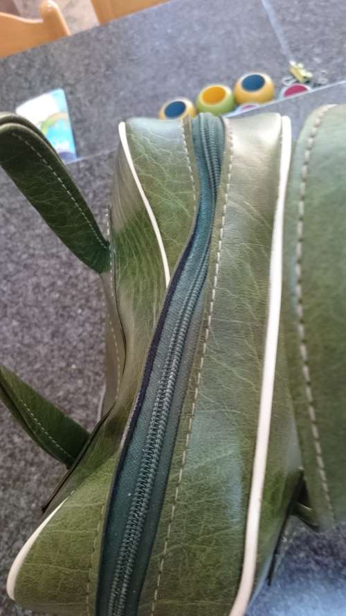 #Vintage tregor emerald green Golf Ball bag#