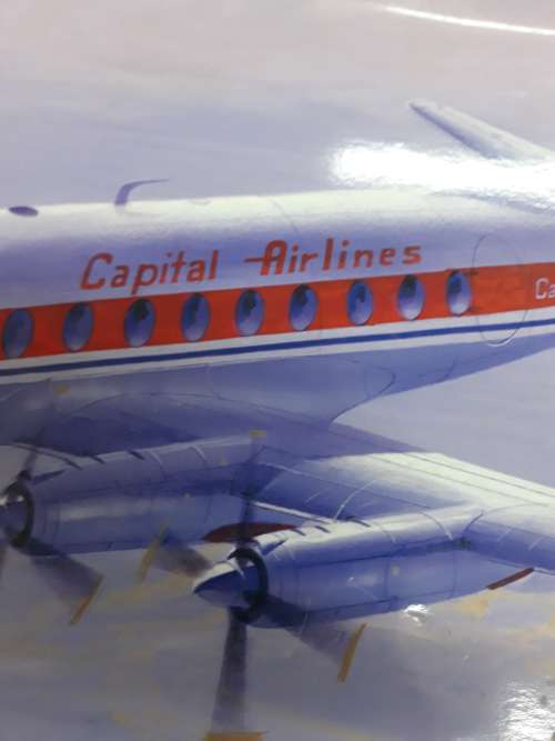 ##Mach 2 "Vickers viscount 700" aeroplane model kit##