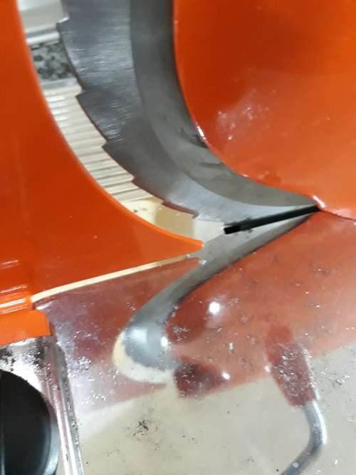 ##Vintage pineware bread slicer##