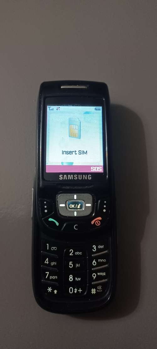 ###vintage Samsung SGH-D500 slide cellphone###