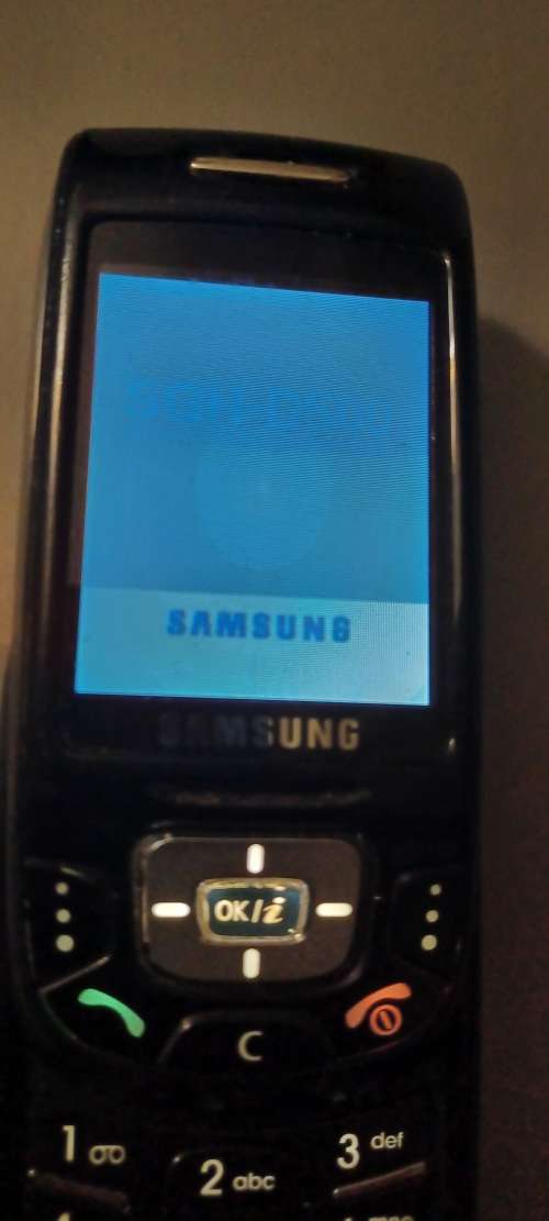 ###vintage Samsung SGH-D500 slide cellphone###