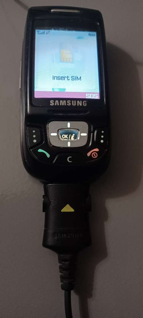 ###vintage Samsung SGH-D500 slide cellphone###