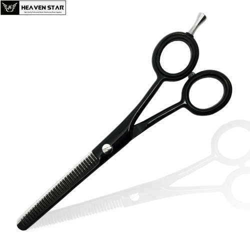 Professional Barber Haircutting & Thinning Scissors Black Matte 6.0" Shears Set | Local Stock |